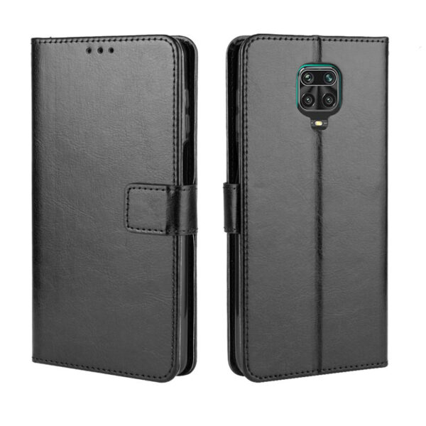Xiaomi Redmi Note Serie Handyhülle Redmi Note 9s Einfach Crazy Horse Leder #1122