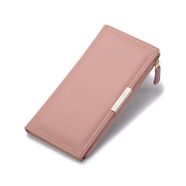 Geldbörsen Und Taschen Mode Einfarbig PU Geldbörse Universal #3939