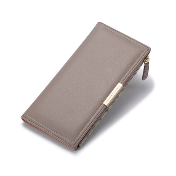 Geldbörsen Und Taschen Mode Einfarbig PU Geldbörse Universal #3939 – Bild 3
