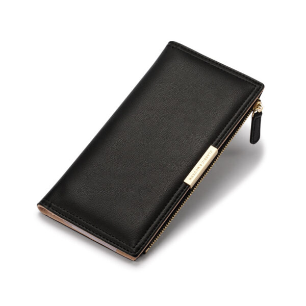 Geldbörsen Und Taschen Mode Einfarbig PU Geldbörse Universal #3939 – Bild 5